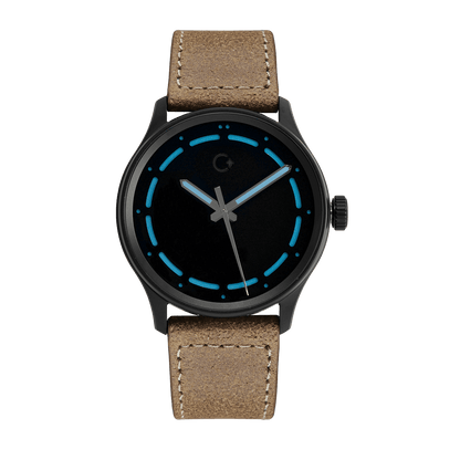 DLC NanoBlack hodinky s modrým číselníkem, Chronotechna 2018, přesné a odolné hodinky